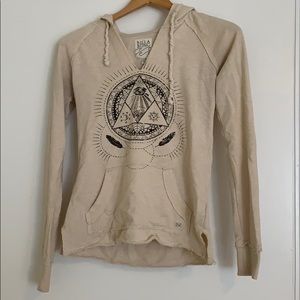 Billabong Cream Graphic Hoodie